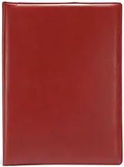 Lyaciomn A4 PU Padfolio File Folder Portfolio Business Document Holder Metal Clipboard Pad Document Organizer Holder, A