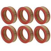 Wix Set of 6 Air Filters For Triumph Spitfire 1.3L 1.5L L4 TR250 TR6 2.5L L6 (for: Triumph)