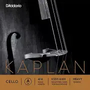 D'Addario Kaplan Cello Single A String, 4/4 Scale, Heavy Tension