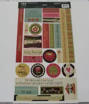Three Bugs in a Rug ASHTYN Chit Chat Cardstock Die Cut Stickers