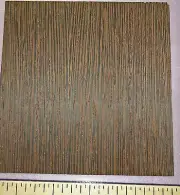 Wenge Quartered wood veneer 5" x 5" on paper back 1/40" thickness flexible roll