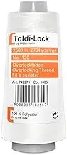 Gutermann Toldi Lock Overlocking Sewing Thread 2500m 1005 - per cone
