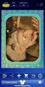 LEGENDARY THE WITCH 2010s SERIES 1 DECADES COLLECTION-TOPPS DISNEY COLLECT