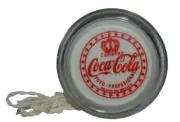 VINTAGE TOY MEXICAN GENUINE YO-YO WHITE PROFESSIONAL CHAMPION CROWN COCA COLA