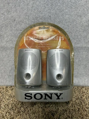Sony SRS-P7 Desktop Speakers for CD Walkman MD Walkman Light Portable Stereo