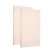2 Pack Wood Panel Board, 8"x12" Unfinished Wood Canvas Square Wooden