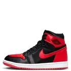 Nike Air Jordan 1 Hi OG Satin Bred Banned Black FD4810-061 12 Women = 10.5 Men
