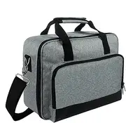 Video Projector Bag - Portable Travel Carrying Case, Projector Case Carry Pouch | Lightweight Projector Carrier Case with Detachable Shoulder Strap and Compartment, Projector Holder for Outdoor Travel