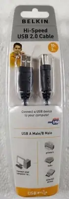 Belkin USB Cable - Type A USB - Type B USB - 10ft