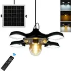 Solar Pendant Light Outdoor Indoor Motion Sensor Shed Lights Daytime Work Lamp