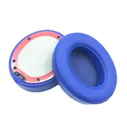 Breathable Leather Headphone Covers for Beats Studio 2 / 3 - Blue 2 Pcs