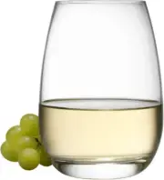 Luigi Bormioli Michelangelo Stemless Wine Glasses (15oz): Set of 4