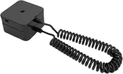 Remote Control Holder, Anti-Theft Remote Caddy, Magnetic TV Organizer, Safely Secure Artifact, with Retractable String 1.46 Inches for Living Room, Home Entertainment
