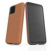 For Google Pixel 4 XL Case Armour Protective Cover Brown