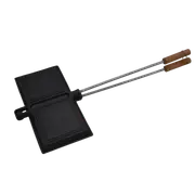 Supex Double Jaffle Iron Pre Seasoned
