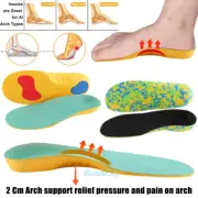 Plantar Fasciitis Arch Support Kids Insoles Shoe Inserts Orthotic Flat Feet Pain