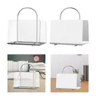 Acrylic Bookshelf Storage Rack Office Supplies Creative Utility Magazines Shelf