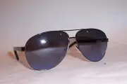 NEW MARC JACOBS SUNGLASSES MARC 71/S U60-I5 RUTHENIUM/BLUE SILVER AUTHENTIC
