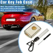 Car Smart Key Fob Case Kit for Volvo S60 2019-2021 TPU White with Key Chain