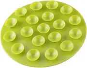 Baby Place Mats, Baby Kids Magic Suction Mat Double Sided Suckers Anti Slip Placemat with Soft Material Strong Suction for Table Wall(Green)
