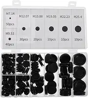 HAWILLOSCH -one 170pcs Rubber Grommet Set Wire Seals for Electrical Home Office Factory Projects