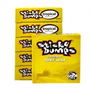 sticky bumps surfboard longboard surf wax 10 pack Tropical tempature + wax comb