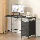 Computer Desk with Reversible Drawers Study Desk Home Office Desk Gaming Desk