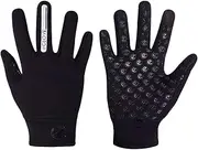 [eGlove] Winter Run - Warm Technical Running Gloves - Black with Reflective details - Touchscreen Friendly - Men and Women