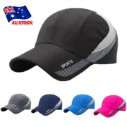Outdoor Sport Running Baseball Mesh Hat Men Women Quick-drying Summer Visor Cap