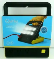 Powershell Folding Work Light - Quirky High powered LEDs 3 Outlets 8 ft. Cord