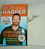 BOB HARPER Book JUMPSTART TO SKINNY 3 Week Plan BIGGEST LOSER Target SIGNED COPY