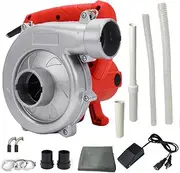 Feather Down Stuffing Machine, 3600W Dual-Purpose Blowing Suction Jacket Down Machine with Foot Control Switch, 6 Gear Adjustment, Feather Processor for Filling Refurbishing Down Jackets Duvets