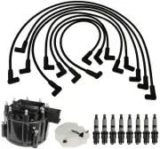 ACDelco Ignition Kit Distributor Rotor Cap Wire Spark Plugs For C20 K20 K15 V8