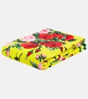 [Dolce & Gabbana Casa] Dolce & Gabbana Casa Cotton beach towel One Size yellow