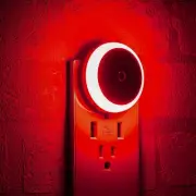 Red Night Light, LED Night Light Plug in, Dusk to Dawn Smart Sensor, Red Ligh...