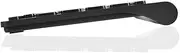 Wired Keyboard and Mouse, Ultra-Thin USB Wired Keyboard Mouse Combo Set, Plug and Play, Suitable for PC, Laptop (Black)