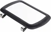 6.7 x 11cm Sun Visor Mirror for Car,Universal Vanity Mirror,Adjustable Cosmetic Black,Car Goggles Shield, Automobile Accessories Auto Supplies