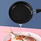New (Pink)Mini Frying Pan Stainless Steel Prevent Stick Induction Pot