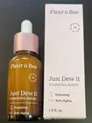 Fleur & Bee Just Dew It Hydrating Serum Hyaluronic Acid New In Box