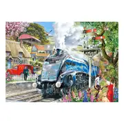 500pc House Of Puzzles Knight Train Big 48x69cm Jigsaw Puzzle Kids/Family 3y+