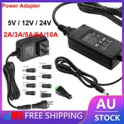 AC 240V TO DC 5V 12V 24V 2 3 5 6 10A Transformer Power Supply Adapter LED Strip