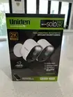 Uniden AppCam SOLO PRO 2K – 2 Pack 100% Wirefree 2K Spotlight Camera in 1