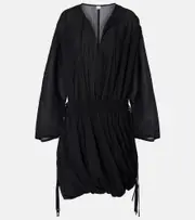 [Toteme] Toteme Cotton minidress AU 16 black