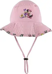 [Disney] Minnie and Mickey Girls and Boys Sun Boonie Hat - 100% Cotton