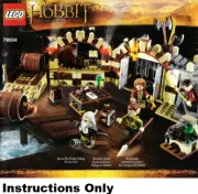 NEW INSTRUCTIONS ONLY LEGO BARREL ESCAPE 79004 book manual from set Hobbit