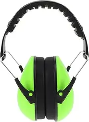 [COOLHIYA] Soundproof Earbuds Band Snoring Ear Muffs Headphones for Plane Sleep Headphones Headphones Head Phones Head Green Iron