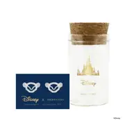 Disney x Short Story Earrings The Lion King Simba Face Stencil - Silver