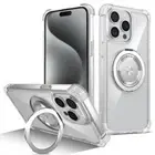 For iPhone 16 15 14 Plus 13 Pro Max MagSafe Magnetic Case Shockproof Stand Cover