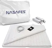 Earthing Half Sheet, Grounding Kit With Cord and 2 Suspenders - Grounding Sheets and Mat for Earthing