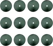 ShengQuanHao 12PCs Tree Mulching Rings for Weed Control, Barrier Tissue, Potted Root Protection Landscape Mats, 62cm and 7cm Hole